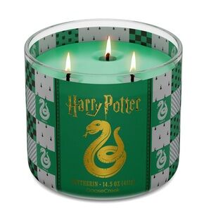 Goose Creek Harry Potter Slytherin 3-wick Candle